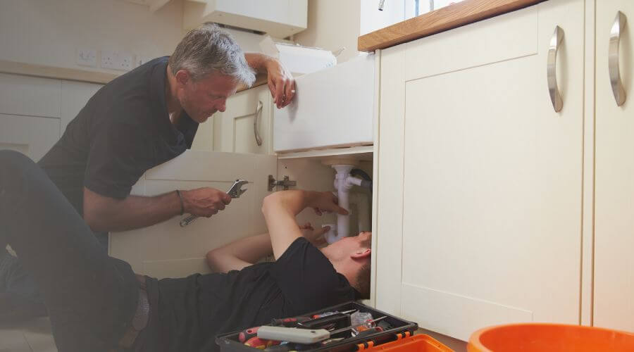 Professional burst pipe repair services in Caddo, TX
